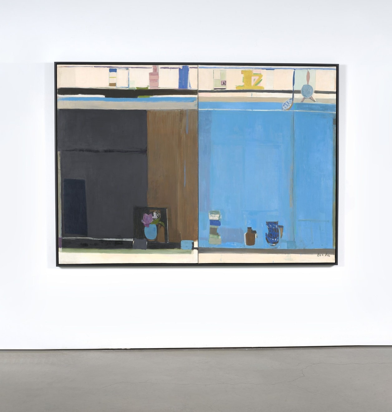 Janice Biala, Pompeii Interior, 1972