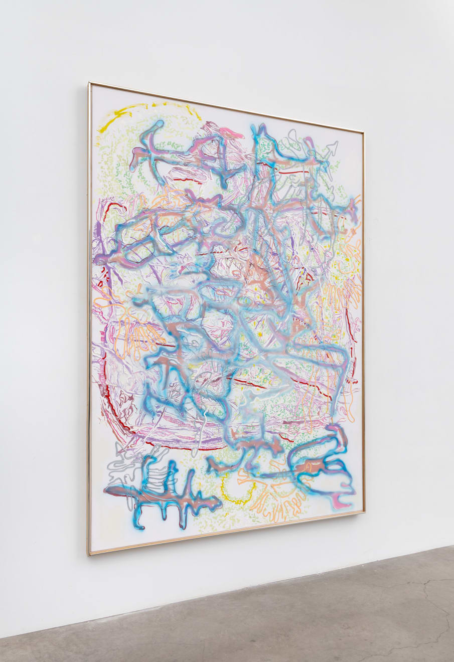 Nancy Graves, Lineation, 1982