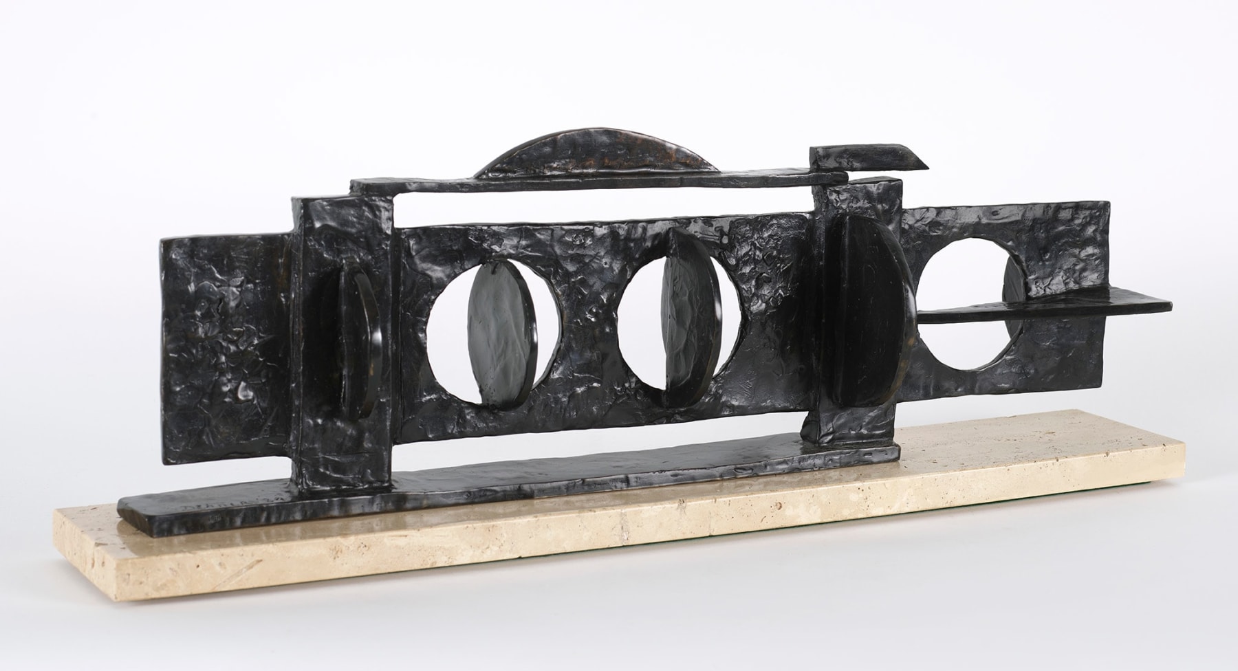 Dorothy Dehner, Three Circles Open, 1984