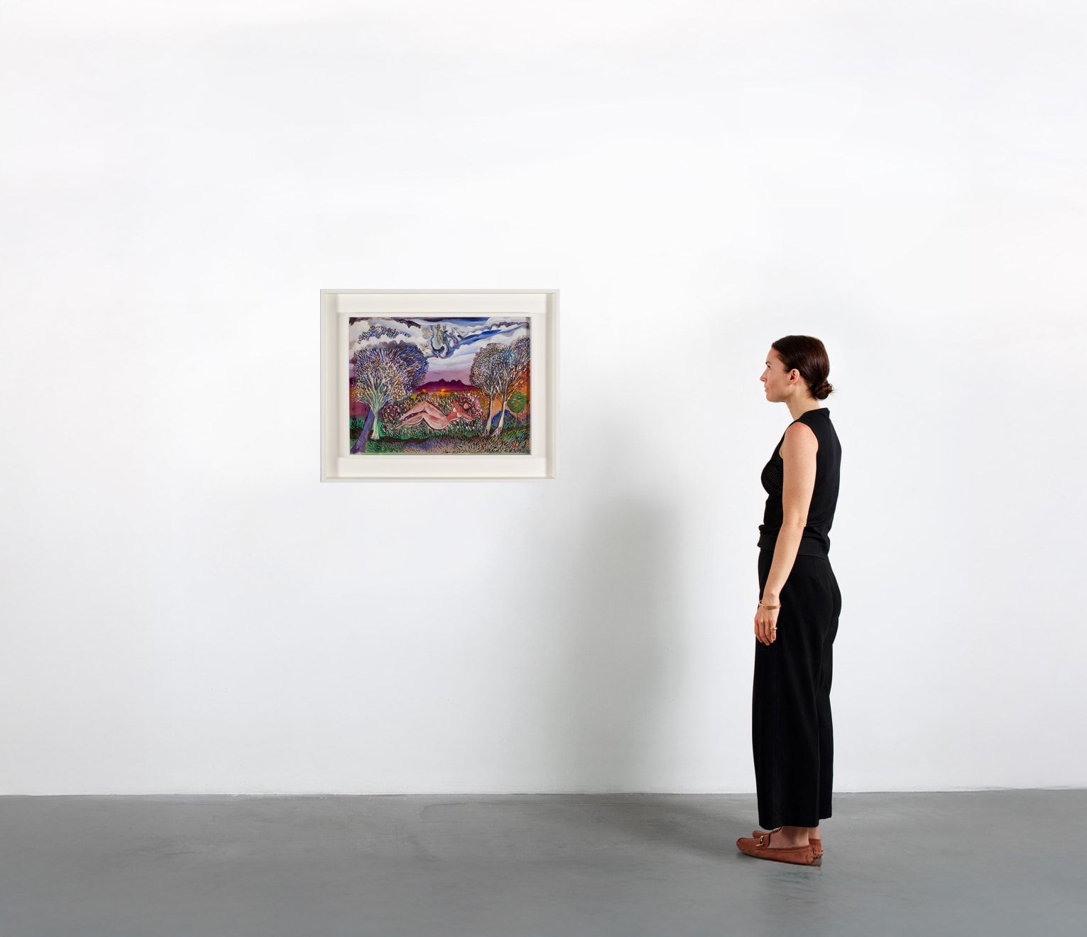 Lucia Wilcox, Enroute to Sarasota, 1947