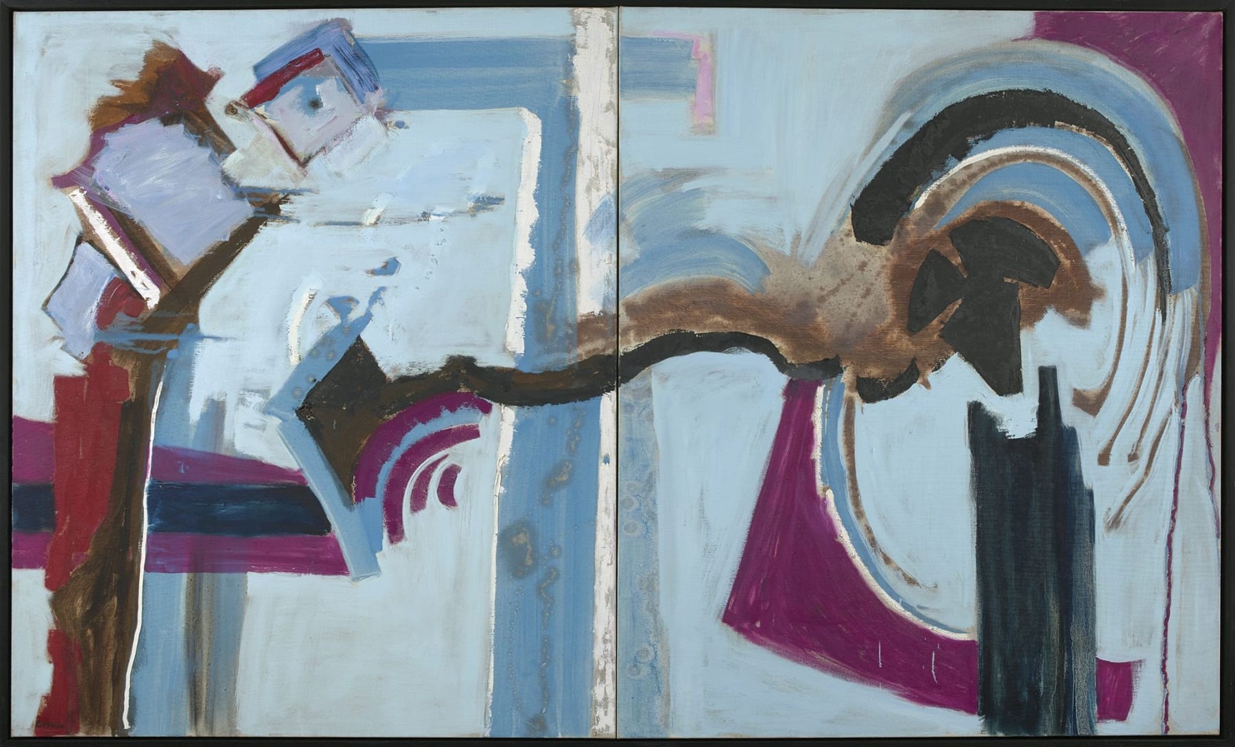 Judith Godwin, Blue Beams, 1994