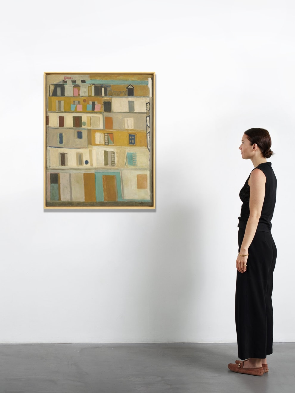 Janice Biala, Façade Blanche (White Façade), 1948