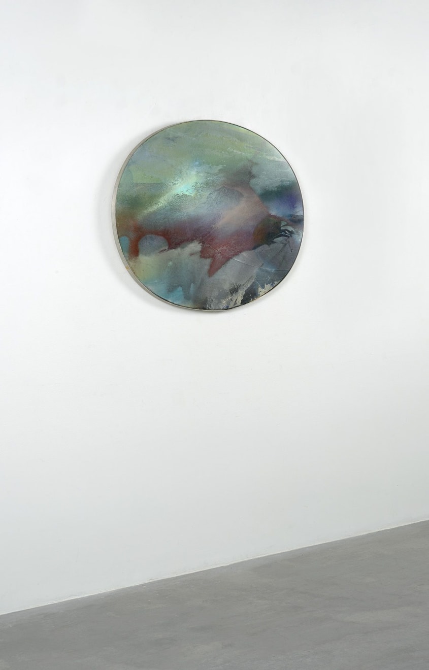 Paul Jenkins, Phenomena Tondo Terra, 1971