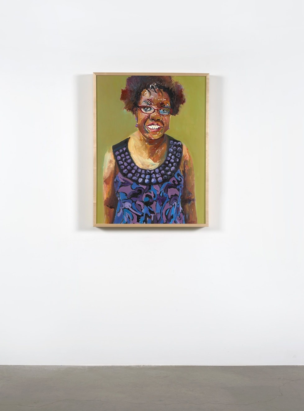 Beverly McIver, Renee in her Purple Dress, 2010