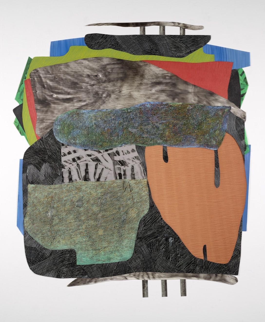 Nanette Carter, Cantilevered (On Stilts) #18, 2015