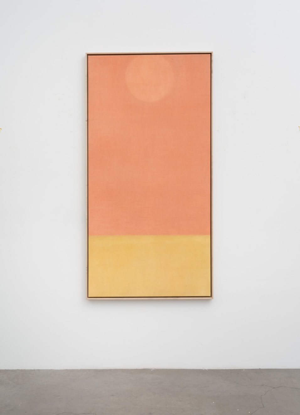 Susan Vecsey, Untitled (Melon / Gold), 2025