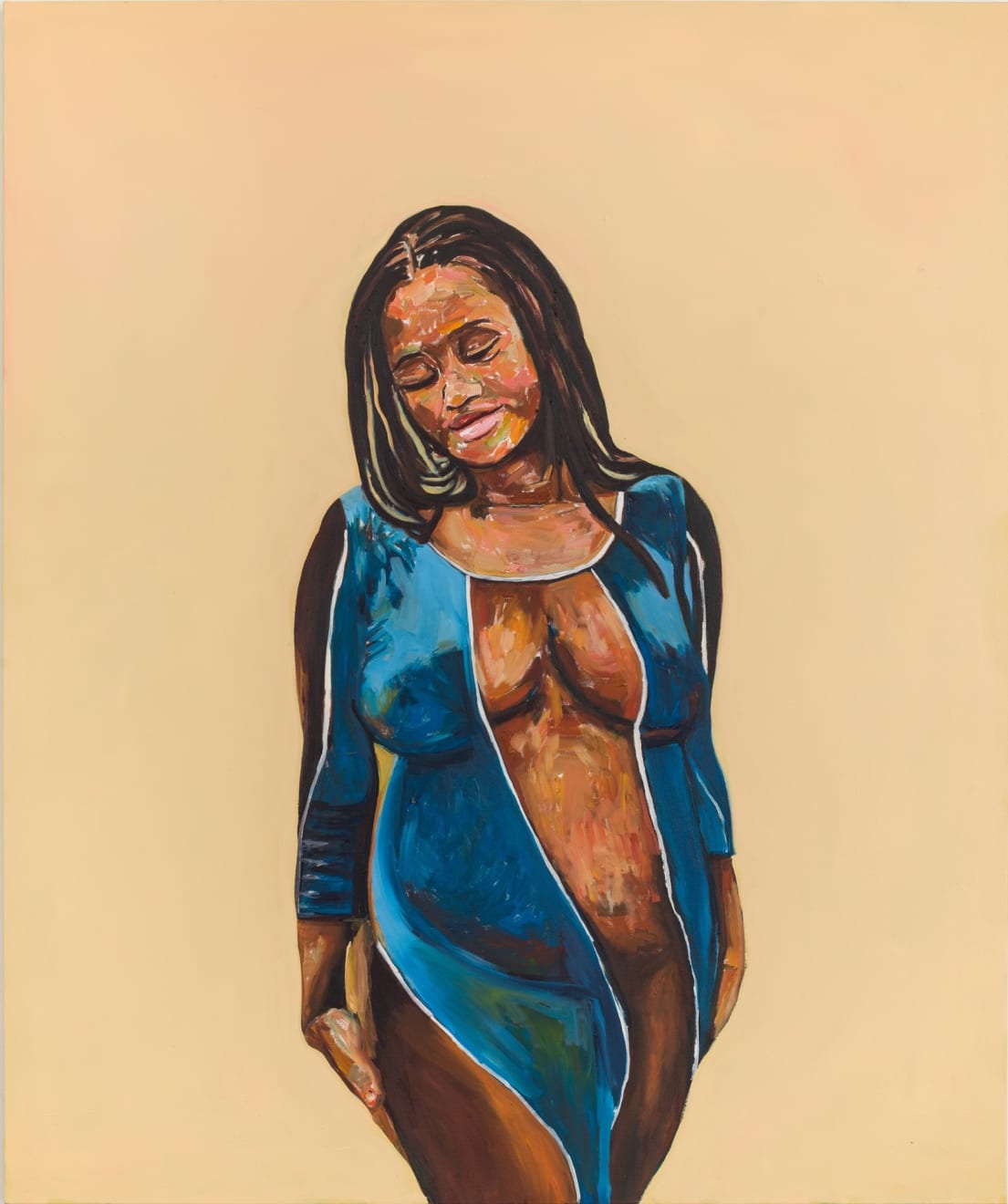 Beverly McIver, Blue Velvet, 2024