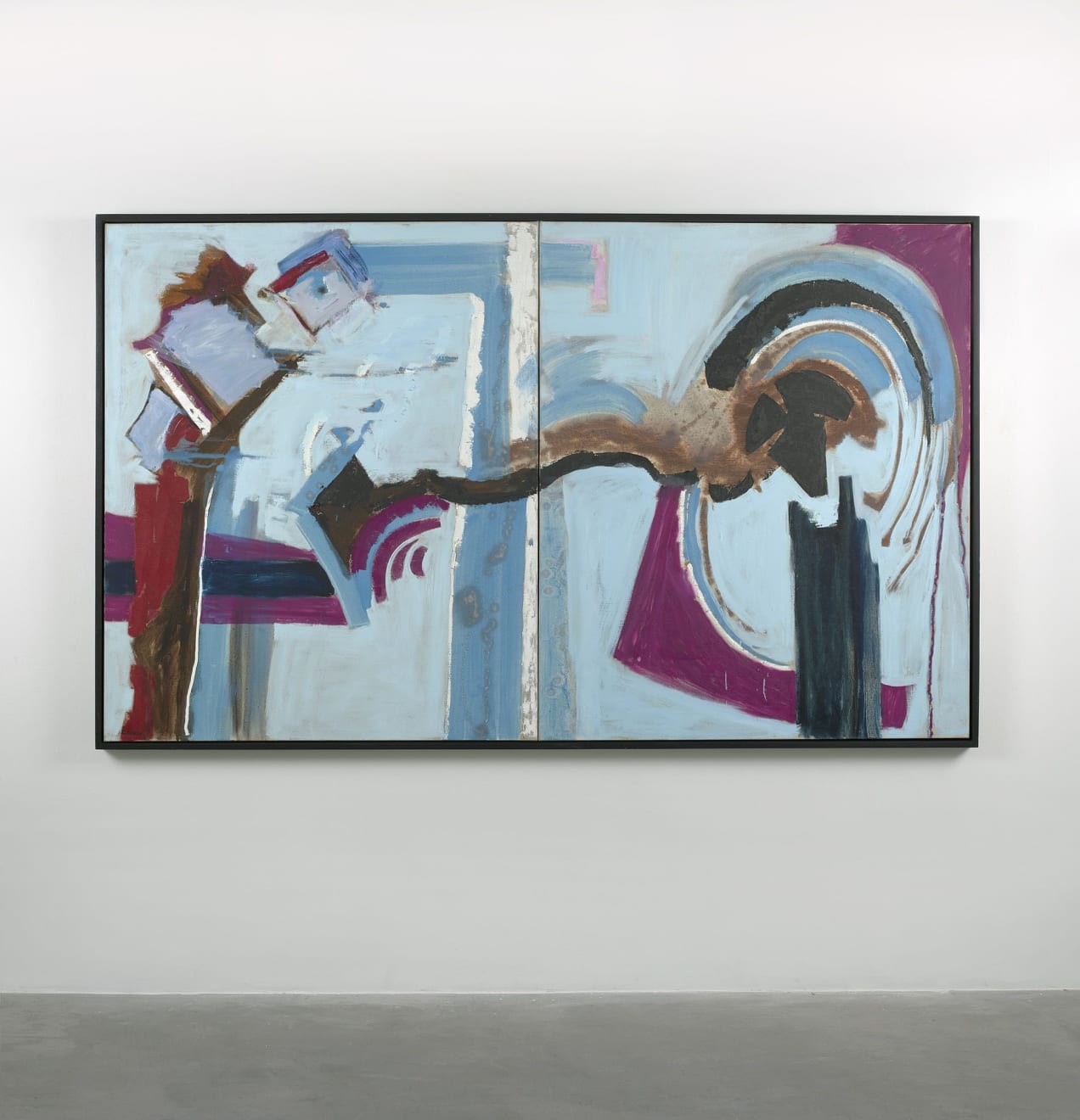 Judith Godwin, Blue Beams, 1994