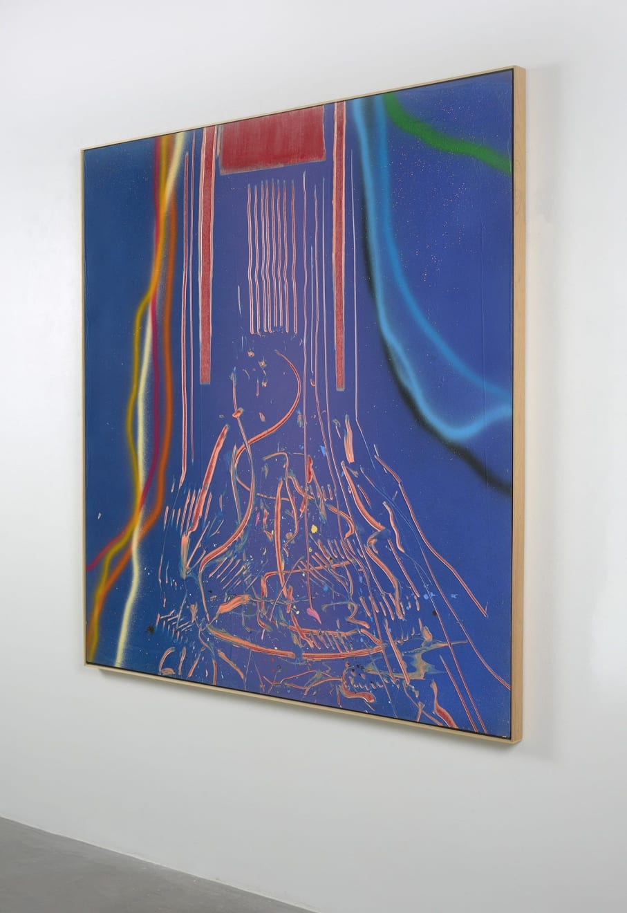 Dan Christensen, Golden Dream of Mexico, 1985