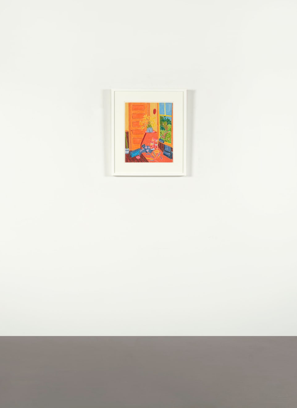 Lynne Drexler, Orange Door, 1981