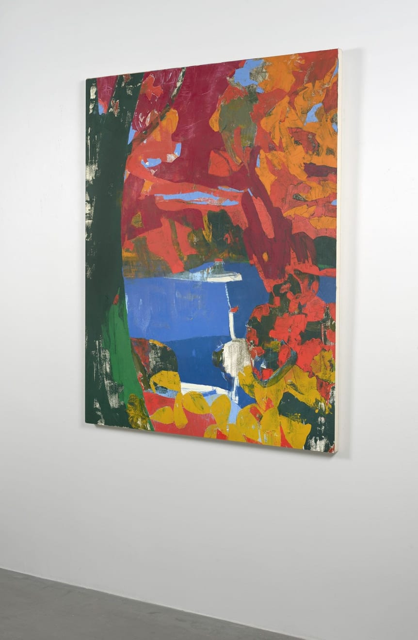 Eric Dever, Fall Leaves, Fall Trout Pond, 2021