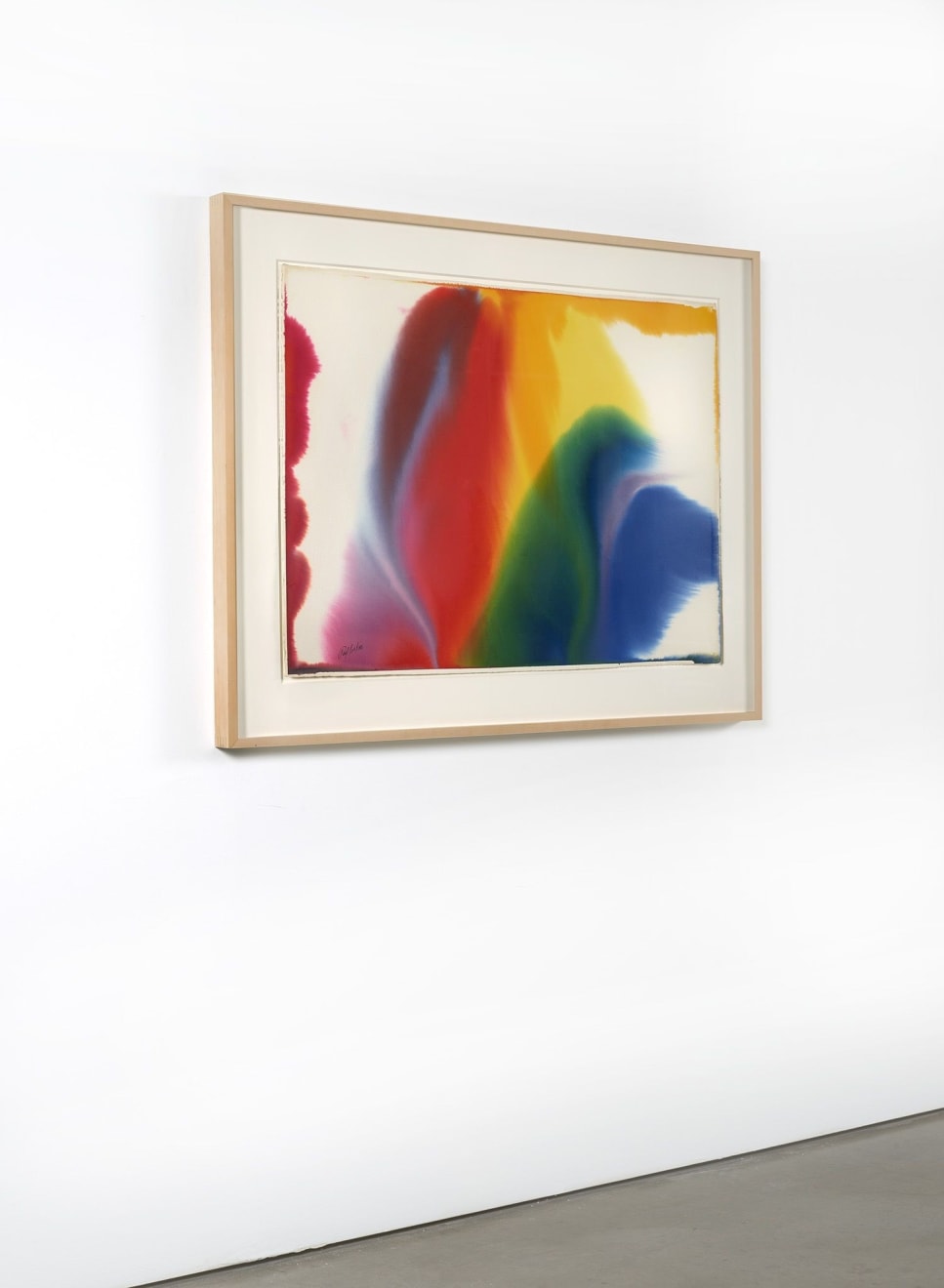 Paul Jenkins, Phenomena Trace the Road St. Croix, 1980