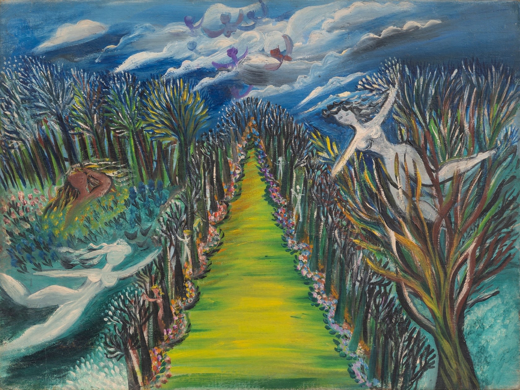 Lucia Wilcox, Pathway to the Clouds, 1946
