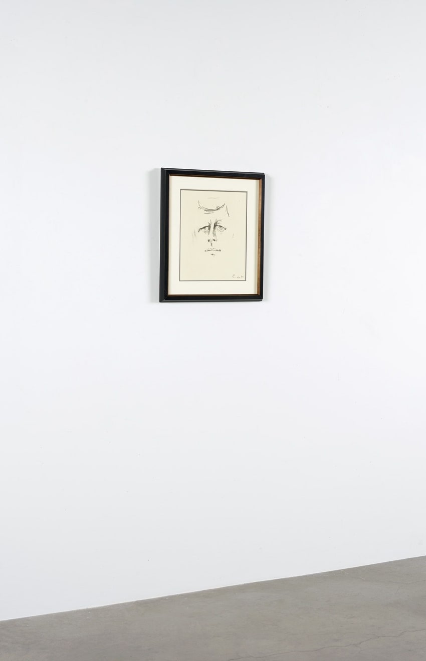 Elaine de Kooning, Untitled (JFK Study), 1962