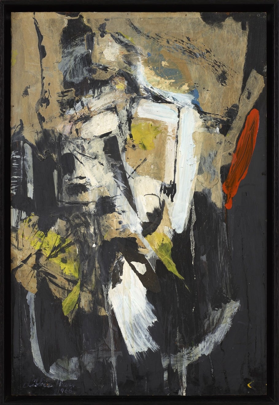 Libbie Mark, Untitled Collage Painting, 1966