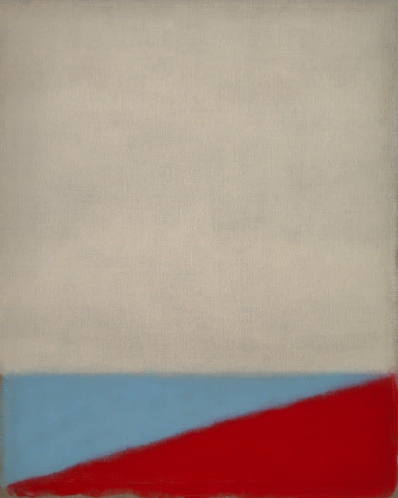 Susan Vecsey, Untitled (Blue/Red), 2014