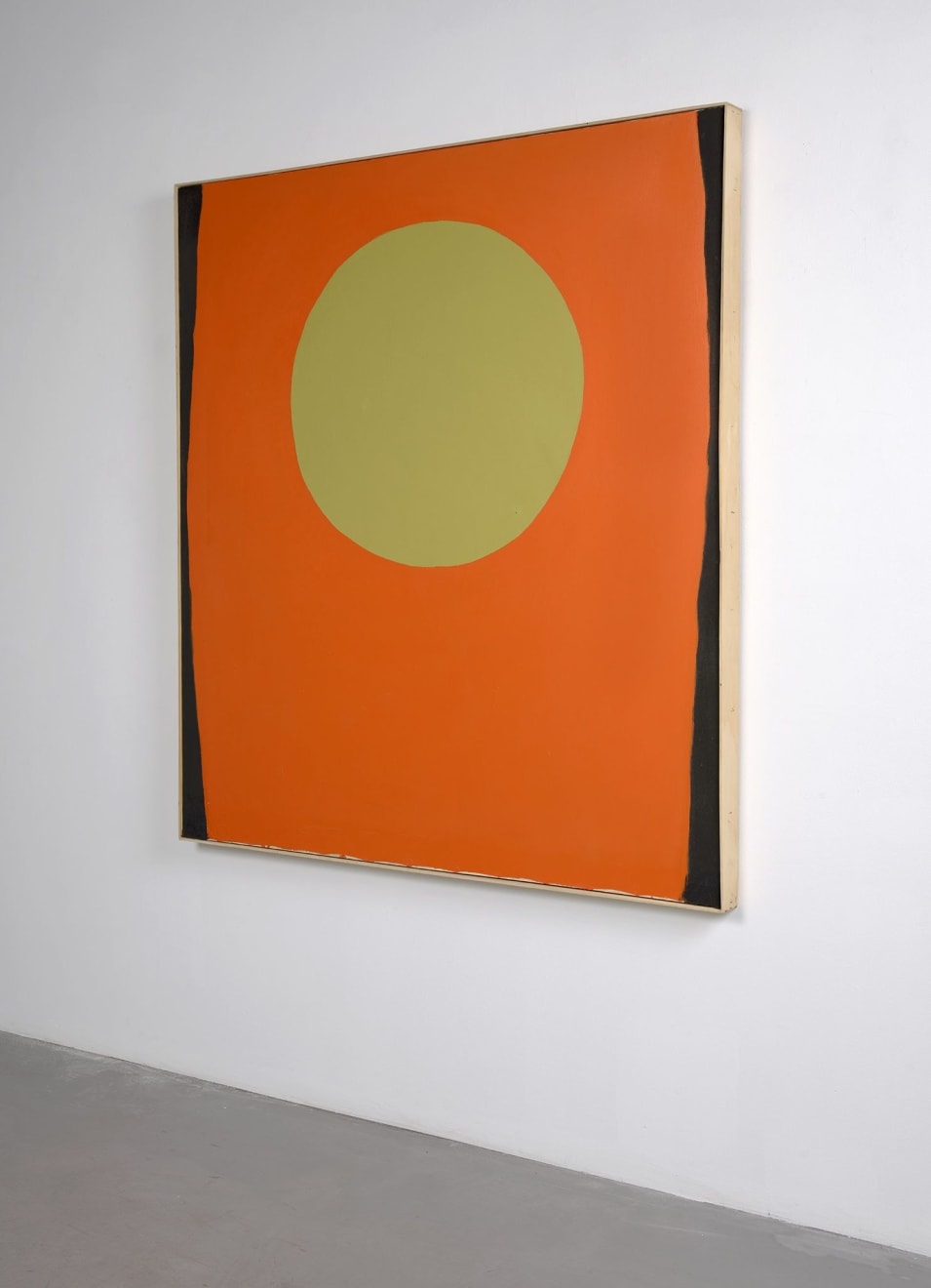Walter Darby Bannard, Orange Blacksides, 1959