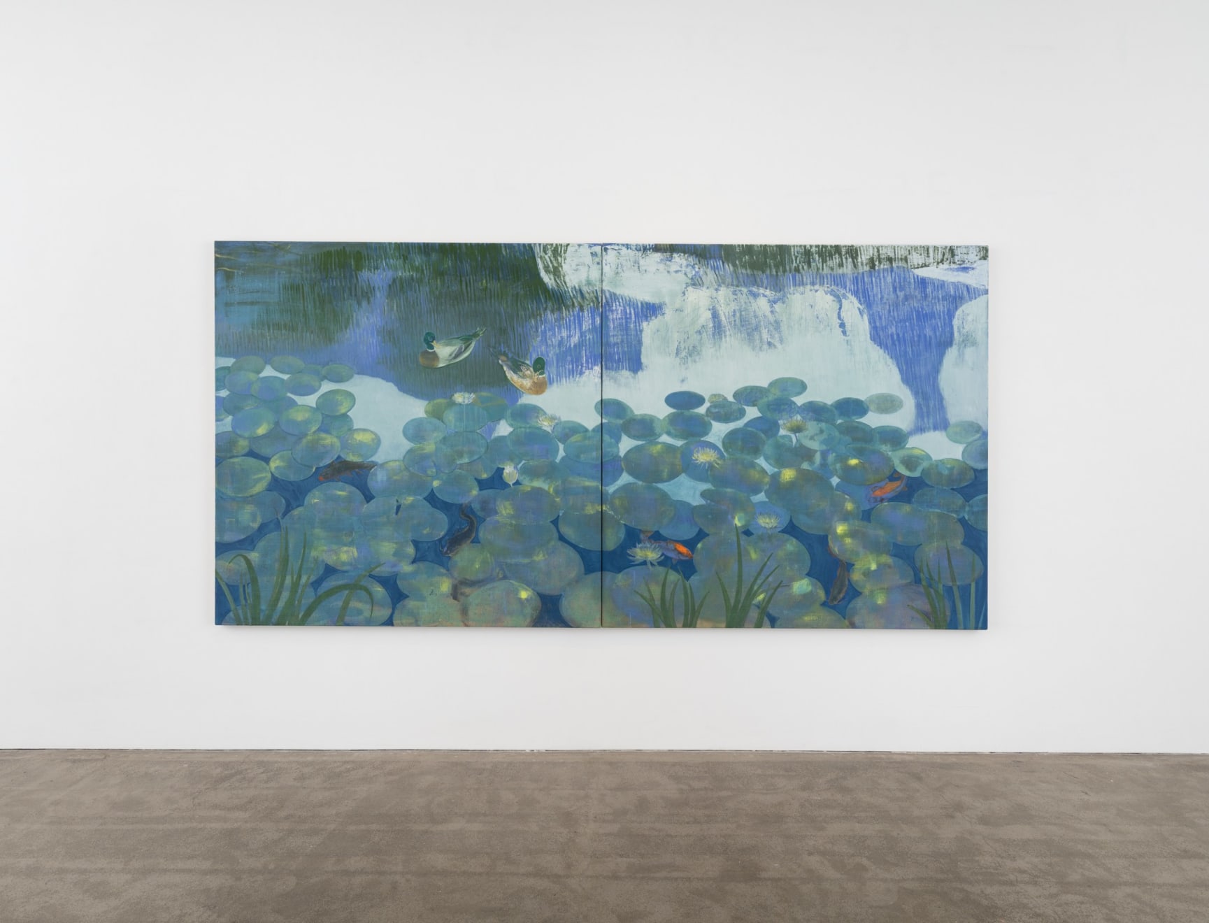 Eric Dever, Corwith Pond, Summer Afternoon, 2024