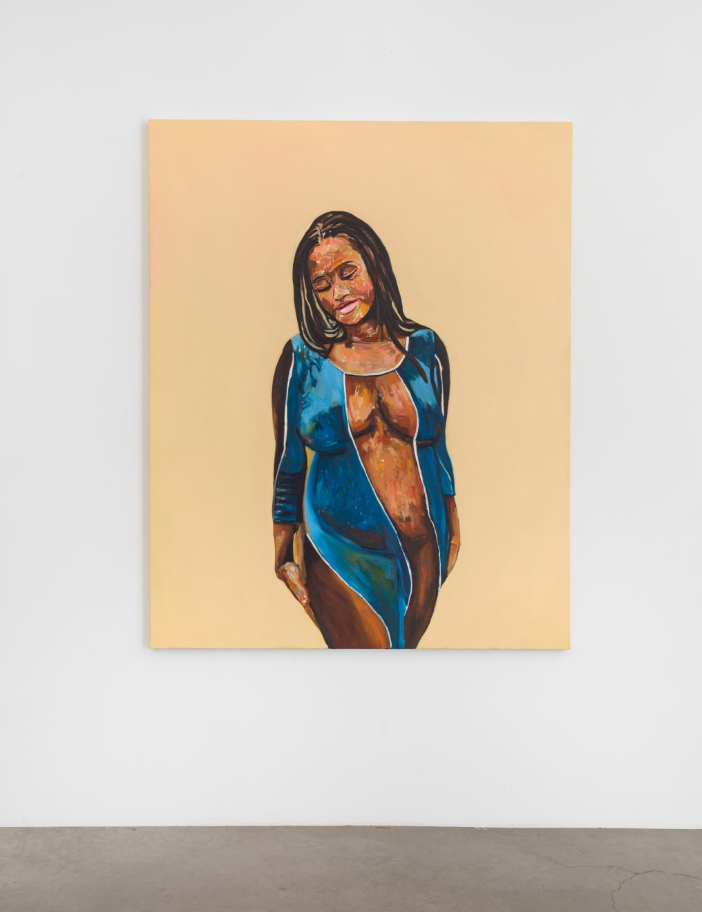 Beverly McIver, Blue Velvet, 2024