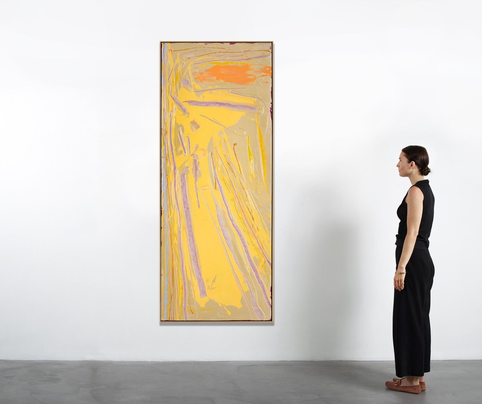 Dan Christensen, Untitled (384M3), 1984