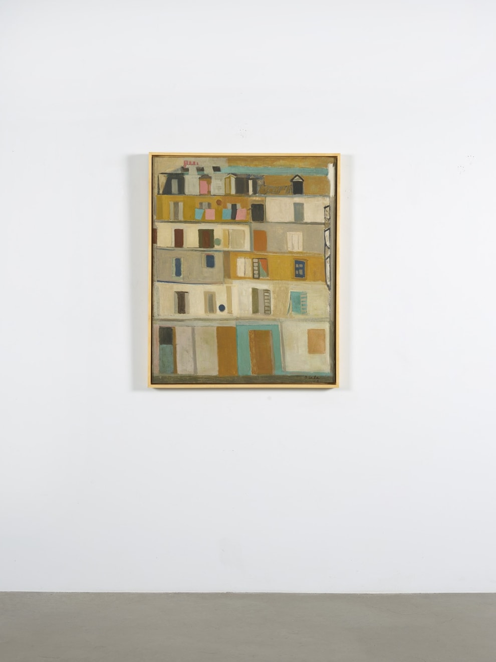 Janice Biala, Façade Blanche (White Façade), 1948