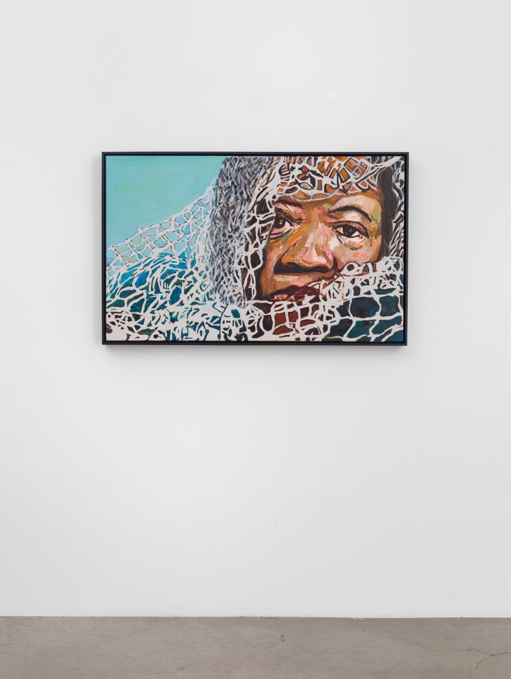 Beverly McIver, Looking Out from Under, 2024