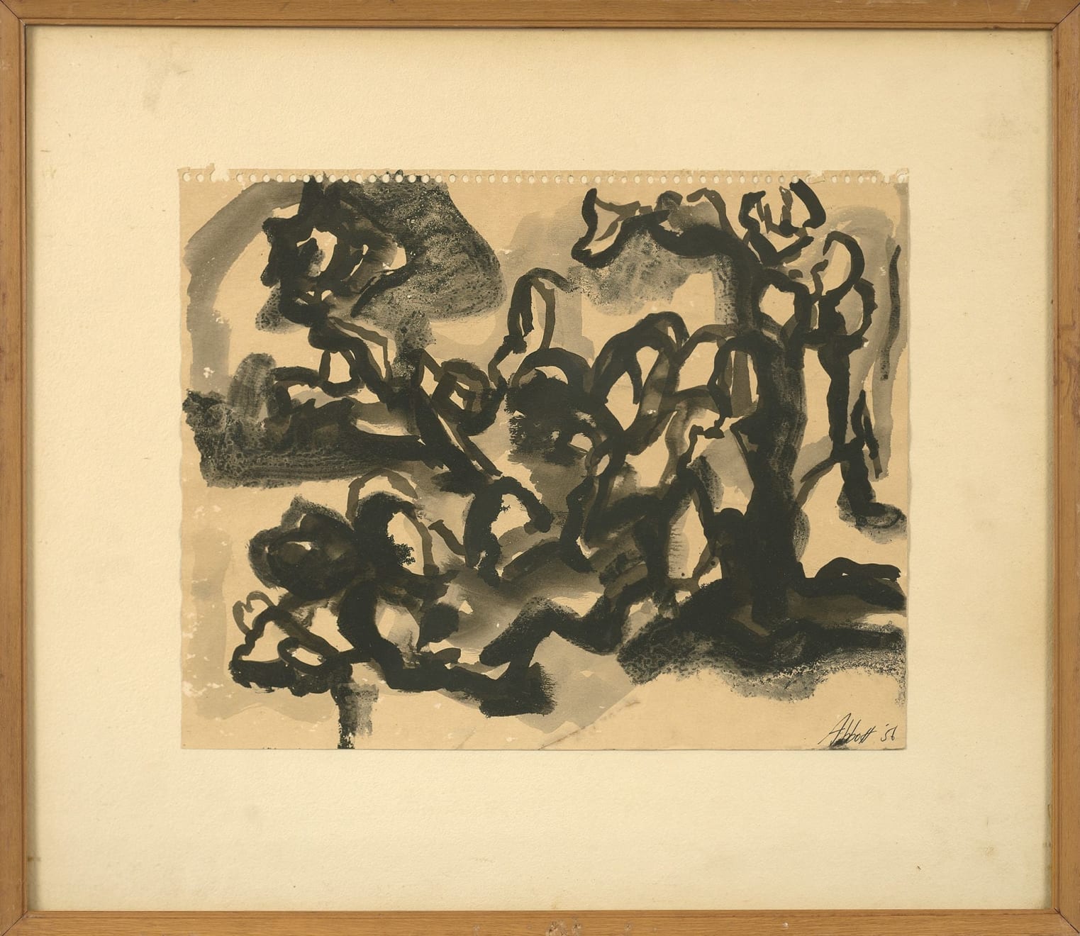 Mary Abbott, Untitled, 1956