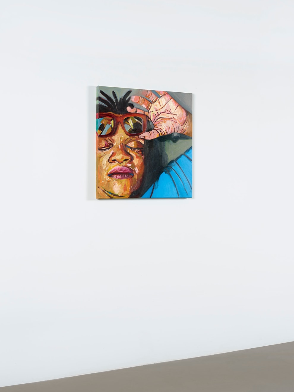 Beverly McIver, Red Glasses, 2023