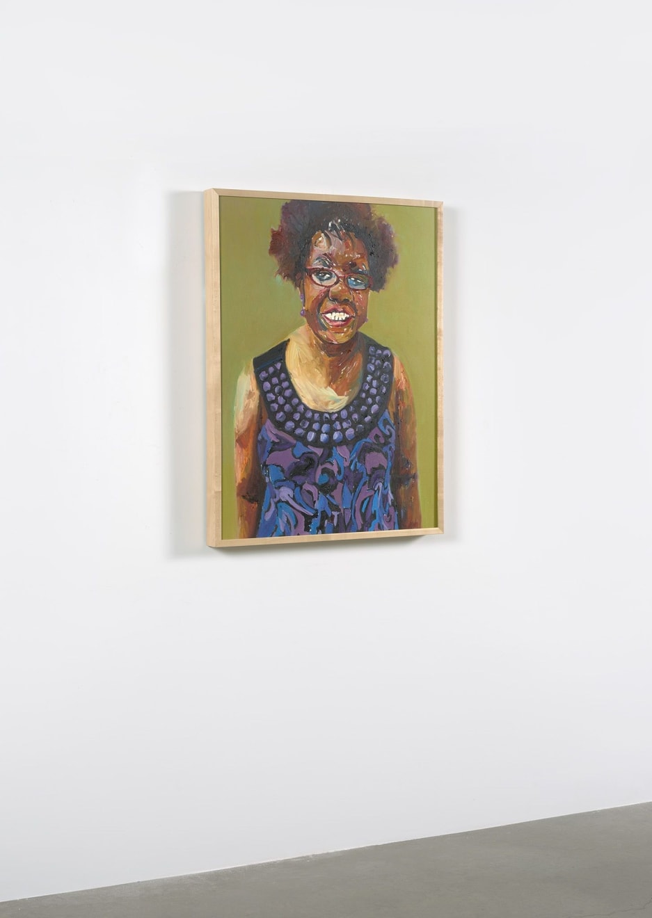 Beverly McIver, Renee in her Purple Dress, 2010