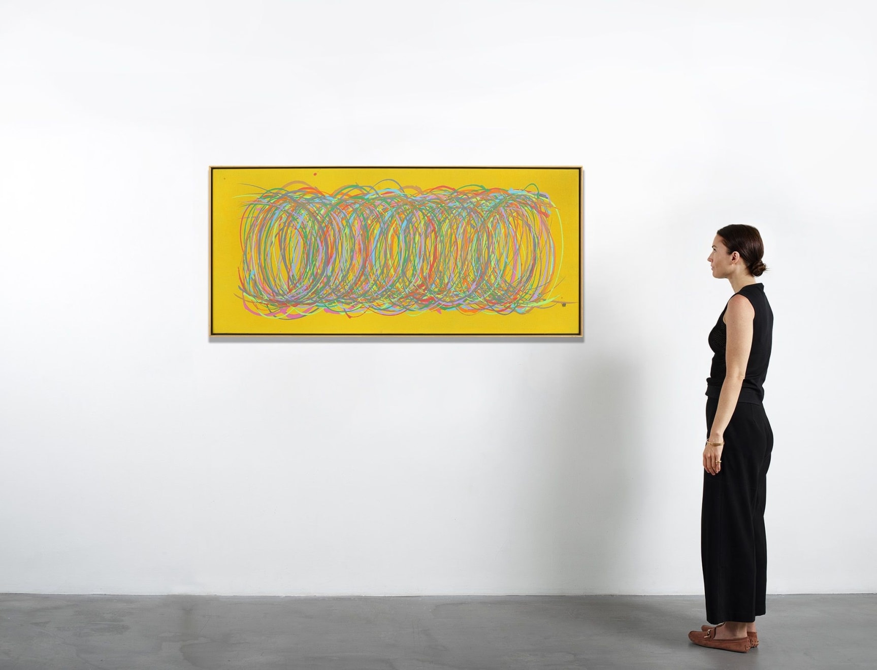 Dan Christensen, Green Glow, 2004