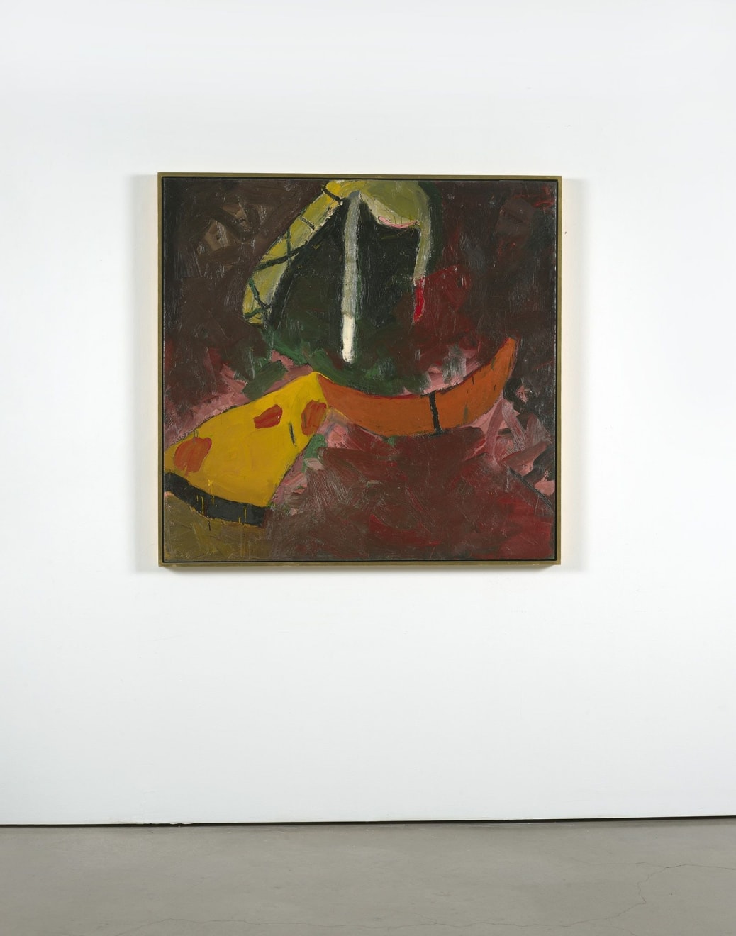 Joan Brown, Reaching for That Chicken at Jacks, 1960