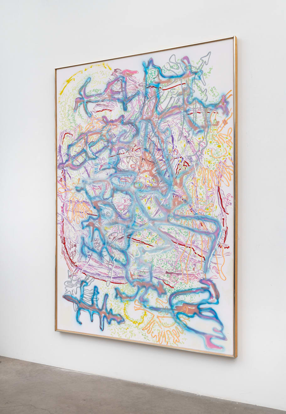 Nancy Graves, Lineation, 1982