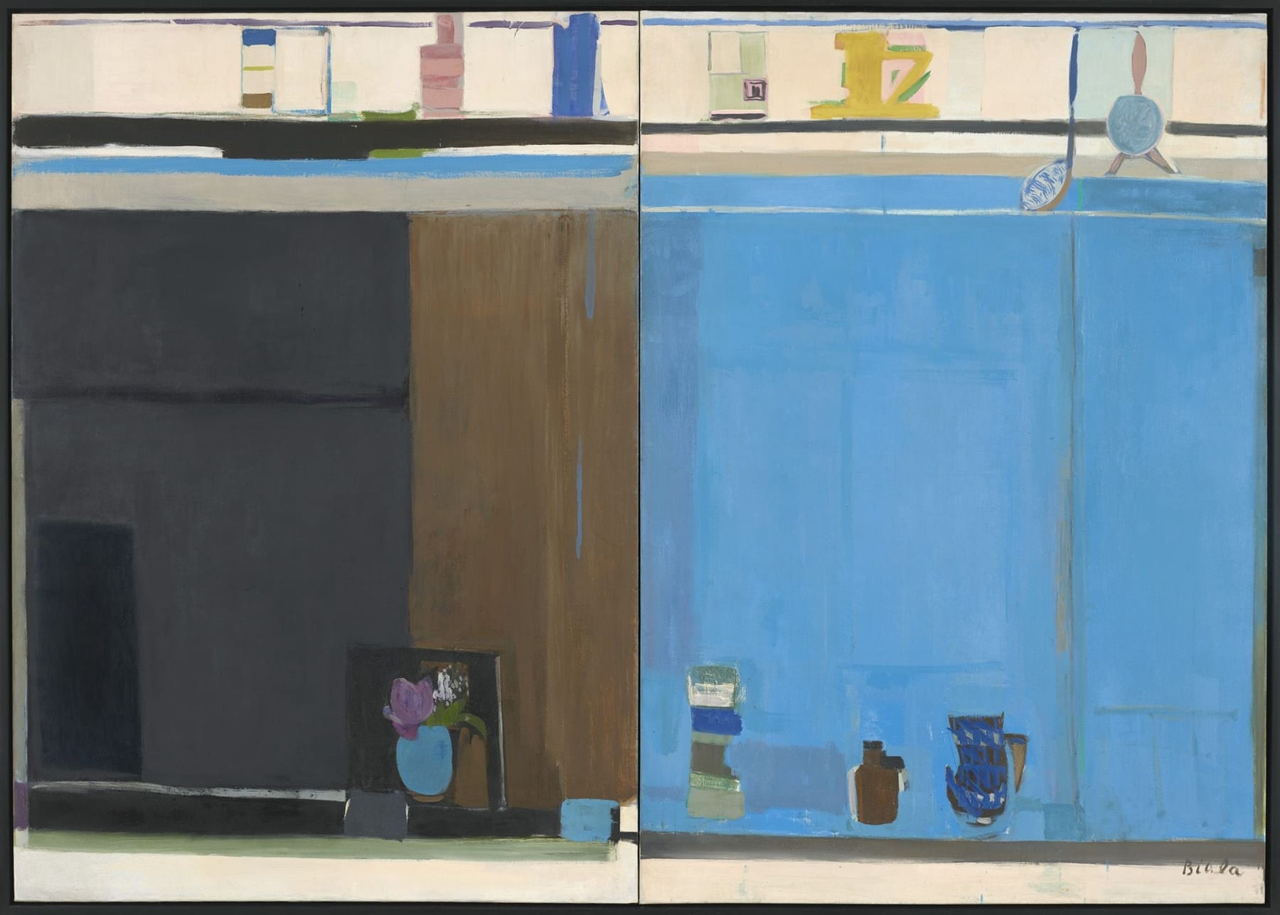 Janice Biala, Pompeii Interior, 1972