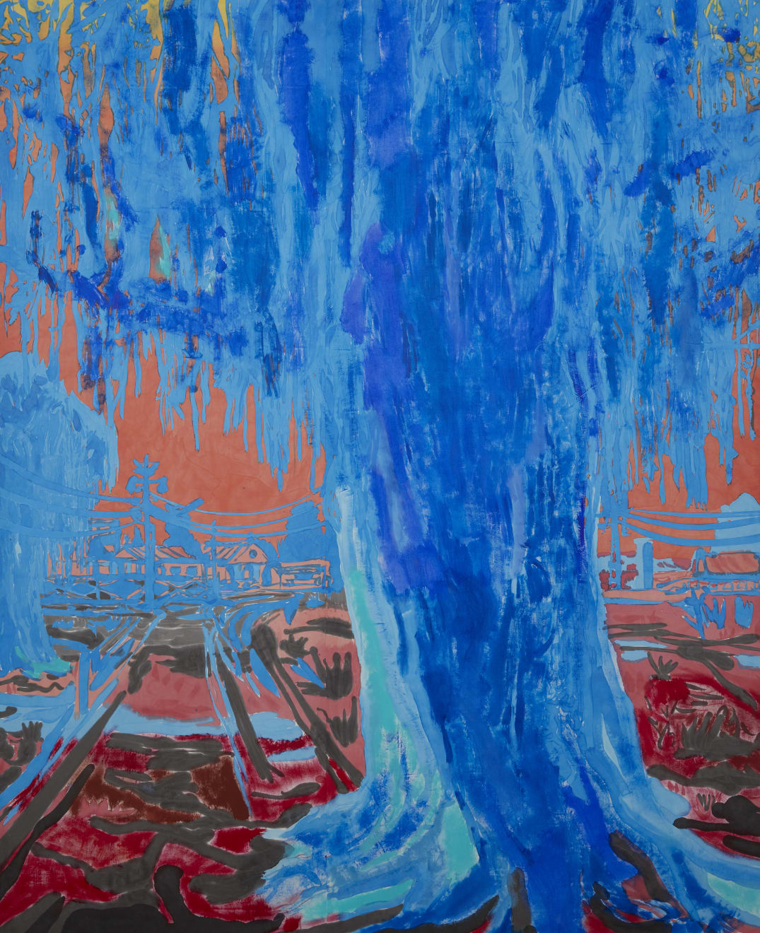 Matěj Macháček, Wire slit Bark, 2021