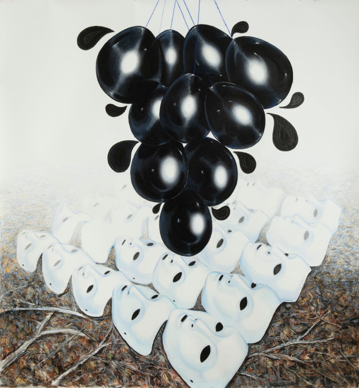 Karolína Netolická, Hrozny / Grapes, 2022
