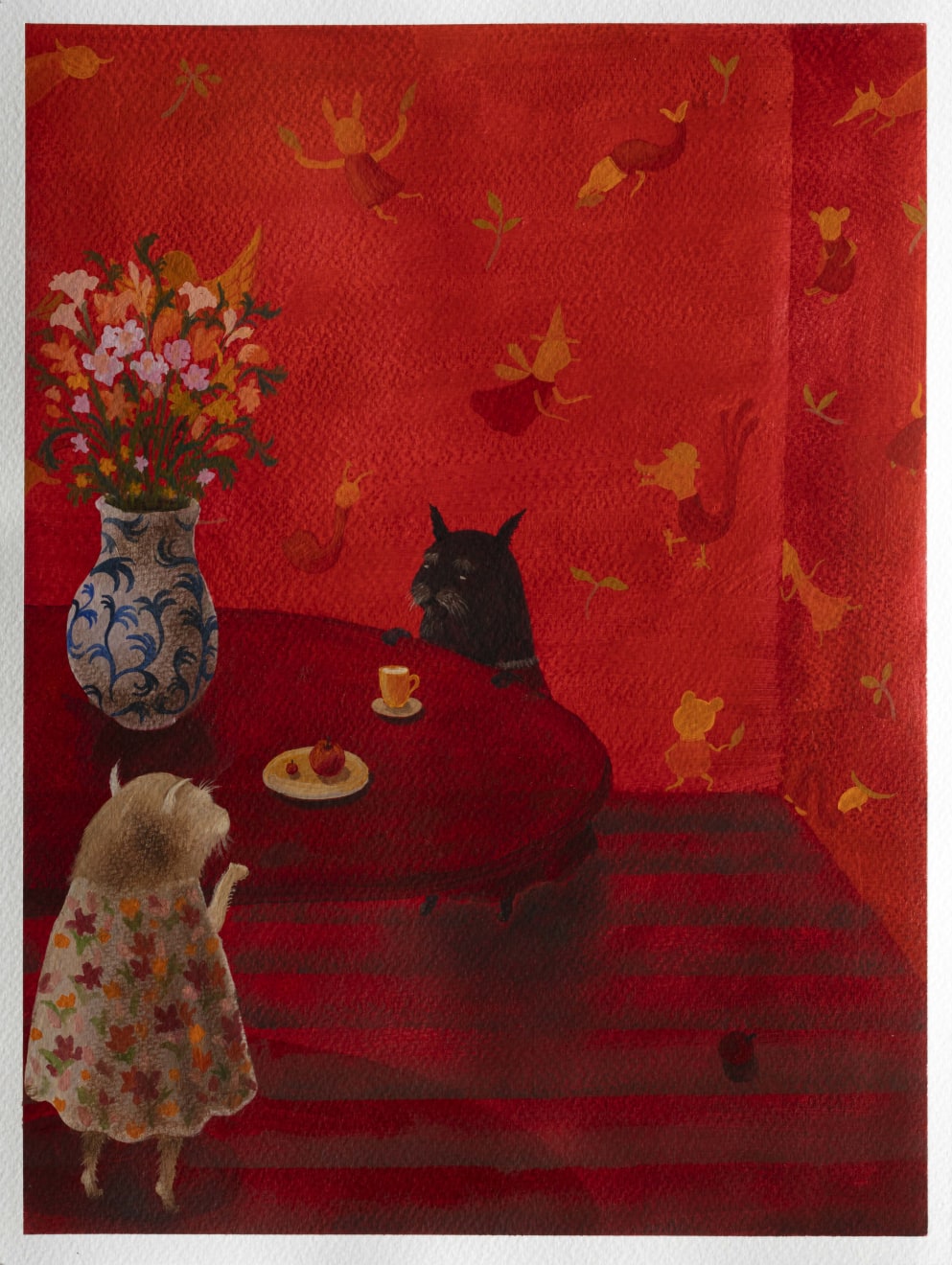 Sota Sakuma, U stolu / At the Table, 2024