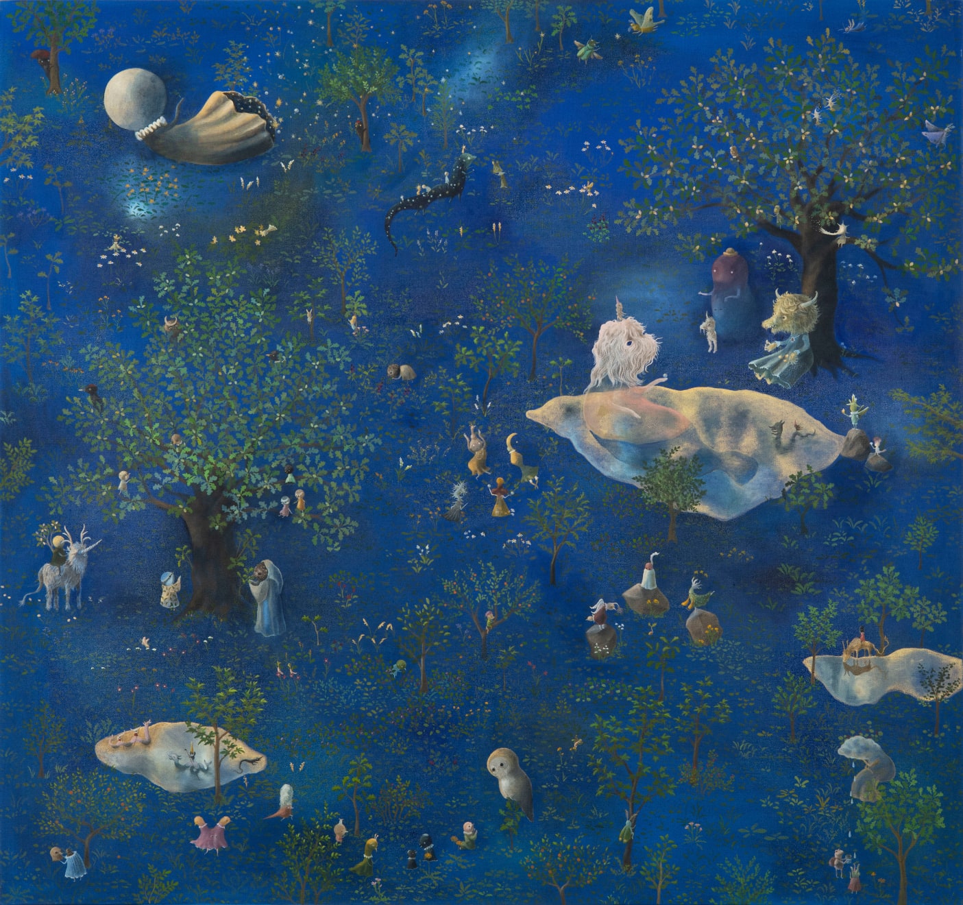 Sota Sakuma, Modrá symbióza / Blue Symbiosis, 2023