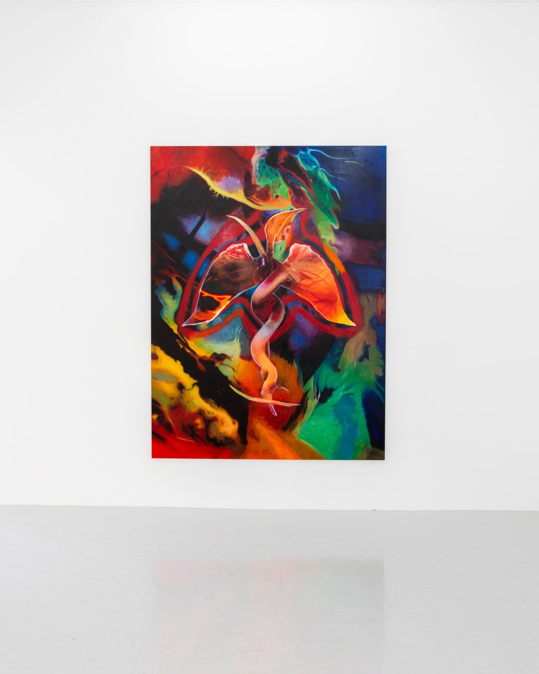 Emilie Imán, A prayer, safe travels into your ripened affective intensities (juicy soft light and not to tight compression securities), 2023