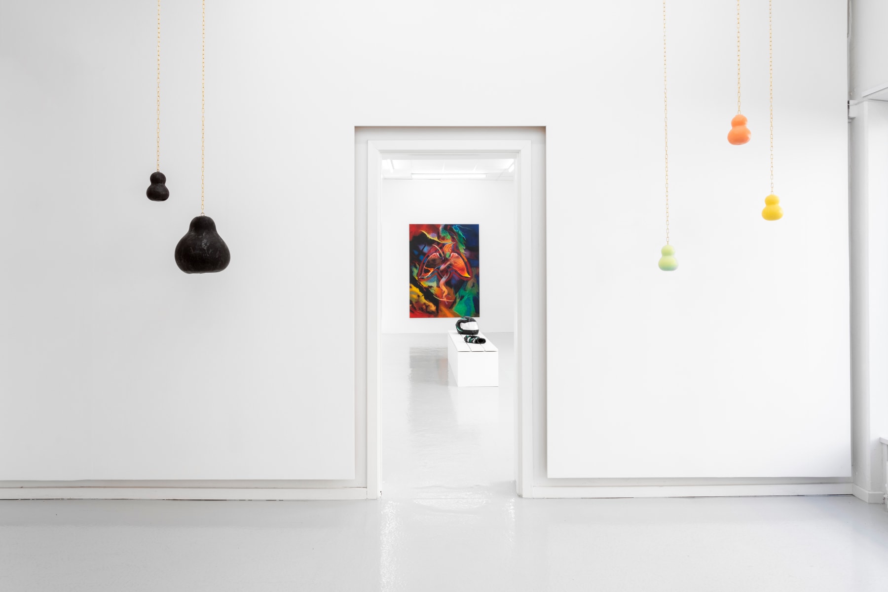 Emilie Imán, A prayer, safe travels into your ripened affective intensities (juicy soft light and not to tight compression securities), 2023