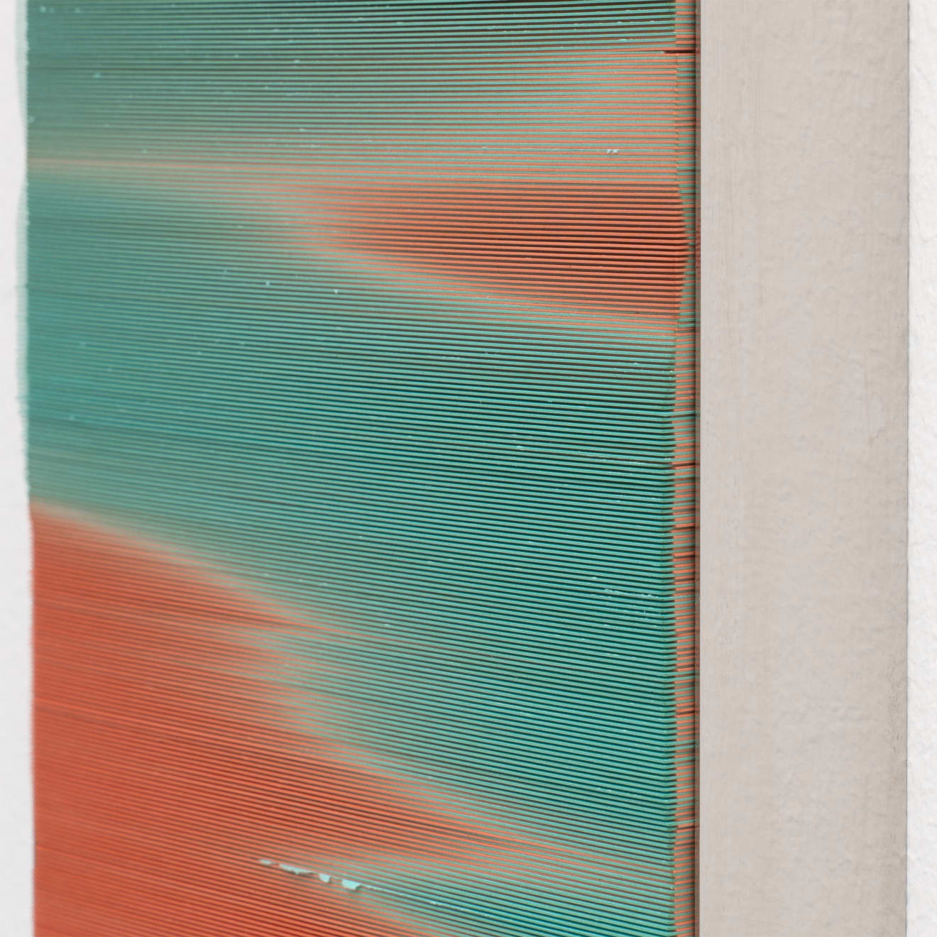 Inka Bell, Red and Turquoise Shifting , 2024