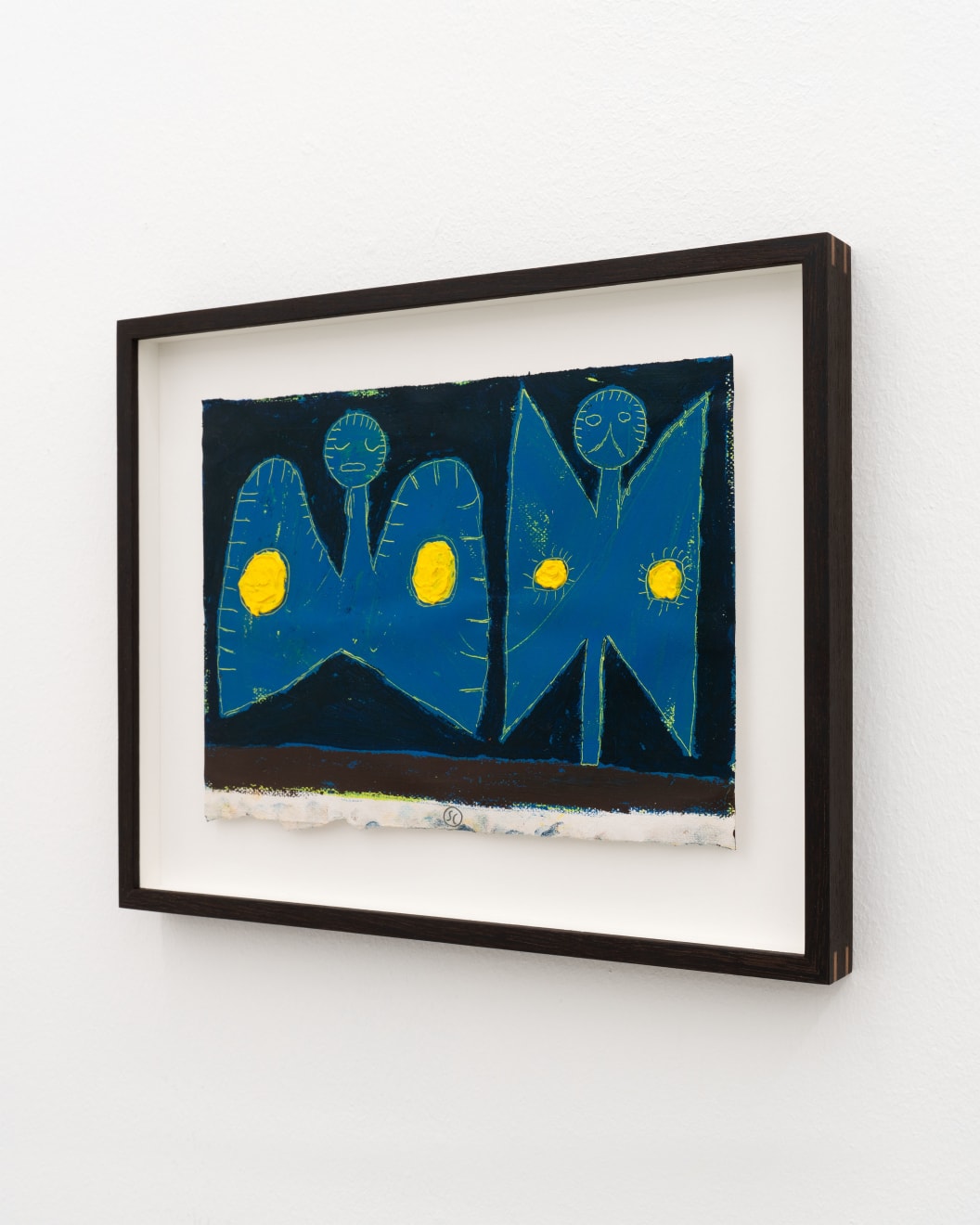 Sune Christiansen, To blå sommerfugle/Two Blue Butterflies, 2025