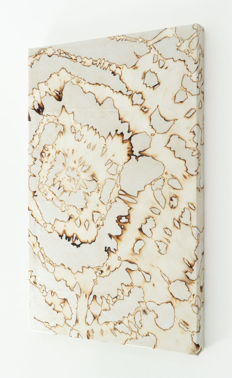 Morten Plesner, Ildbatik/Fire Batik 12, 2025