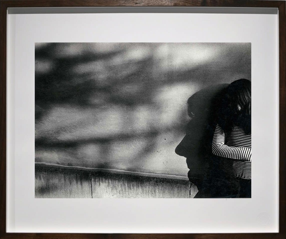 Paul Hill, Girl in Striped Shirt, Matlock Bath, 2021