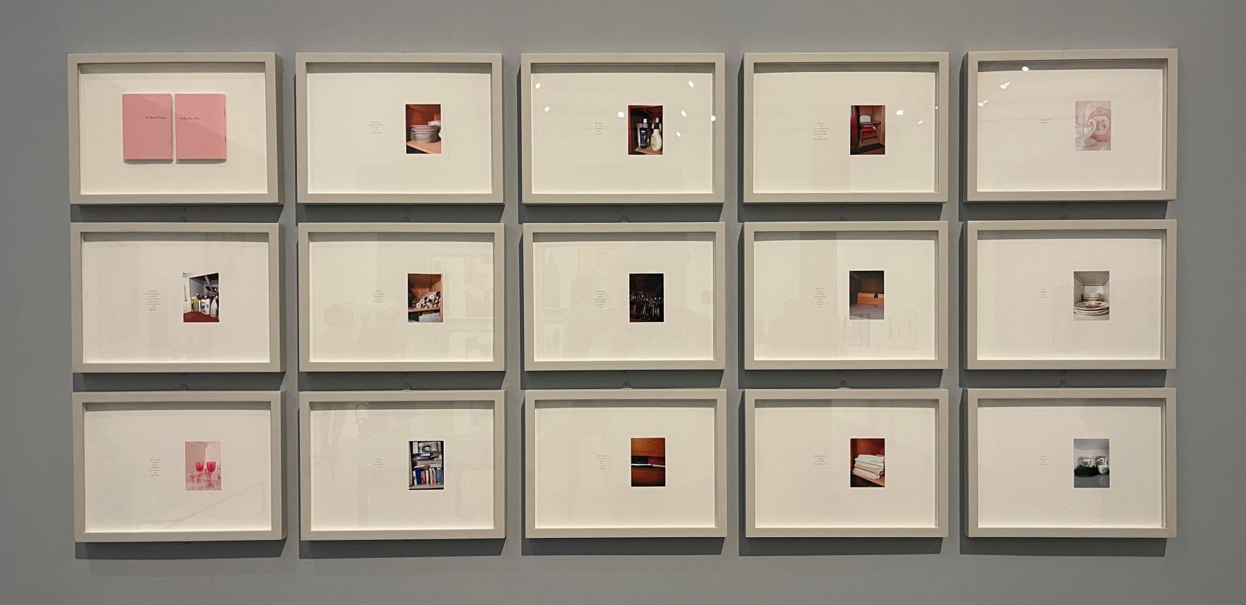 Anna Fox, My Mother's Cupboards and My Father's Words (Set of 15), 1999