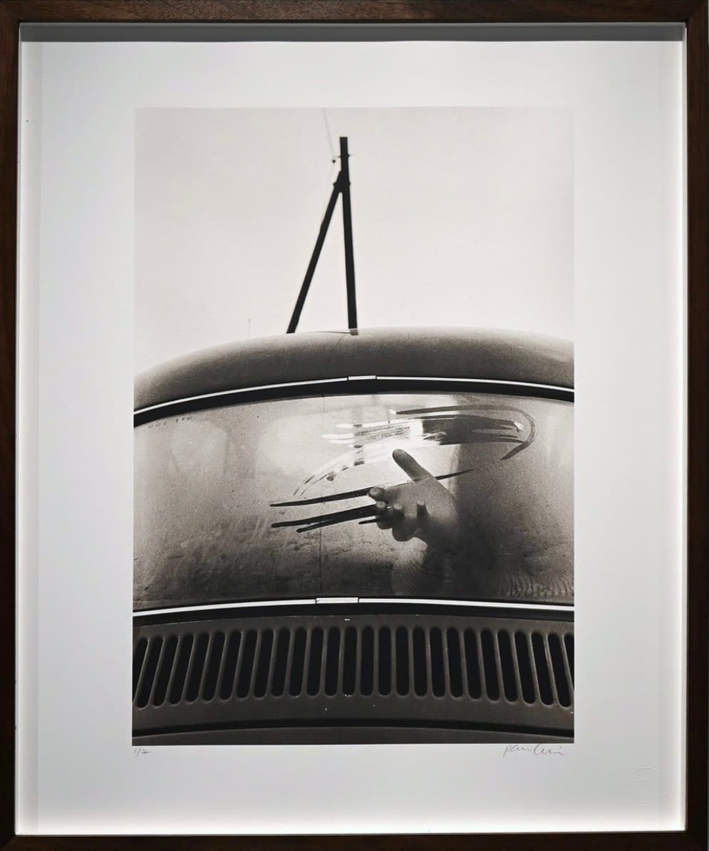 Paul Hill, Hand in Car Window, Brassington (1976), 2021