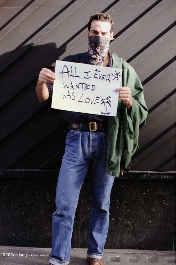 Gillian Wearing, All I ever Wanted was Love, 2020