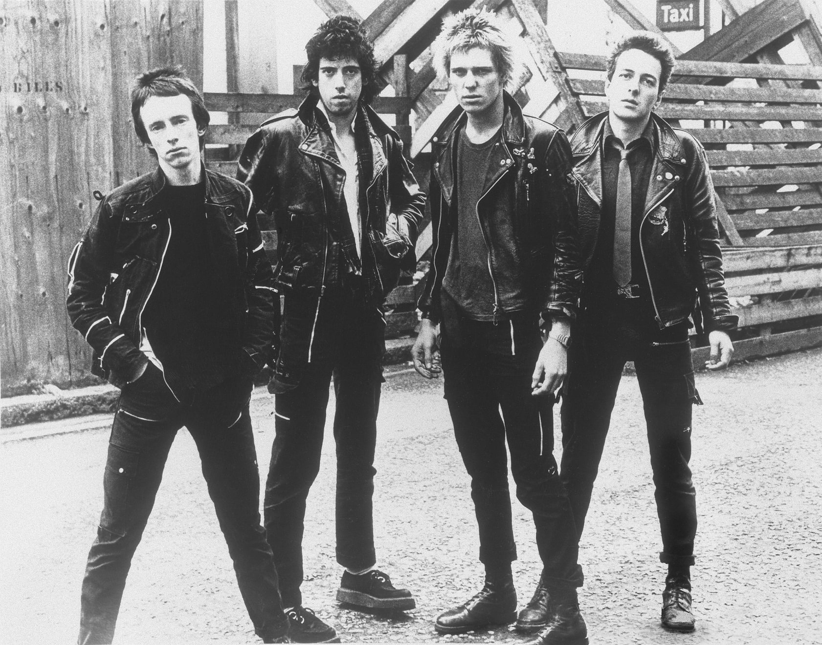 Joe strummer leather jacket outlet