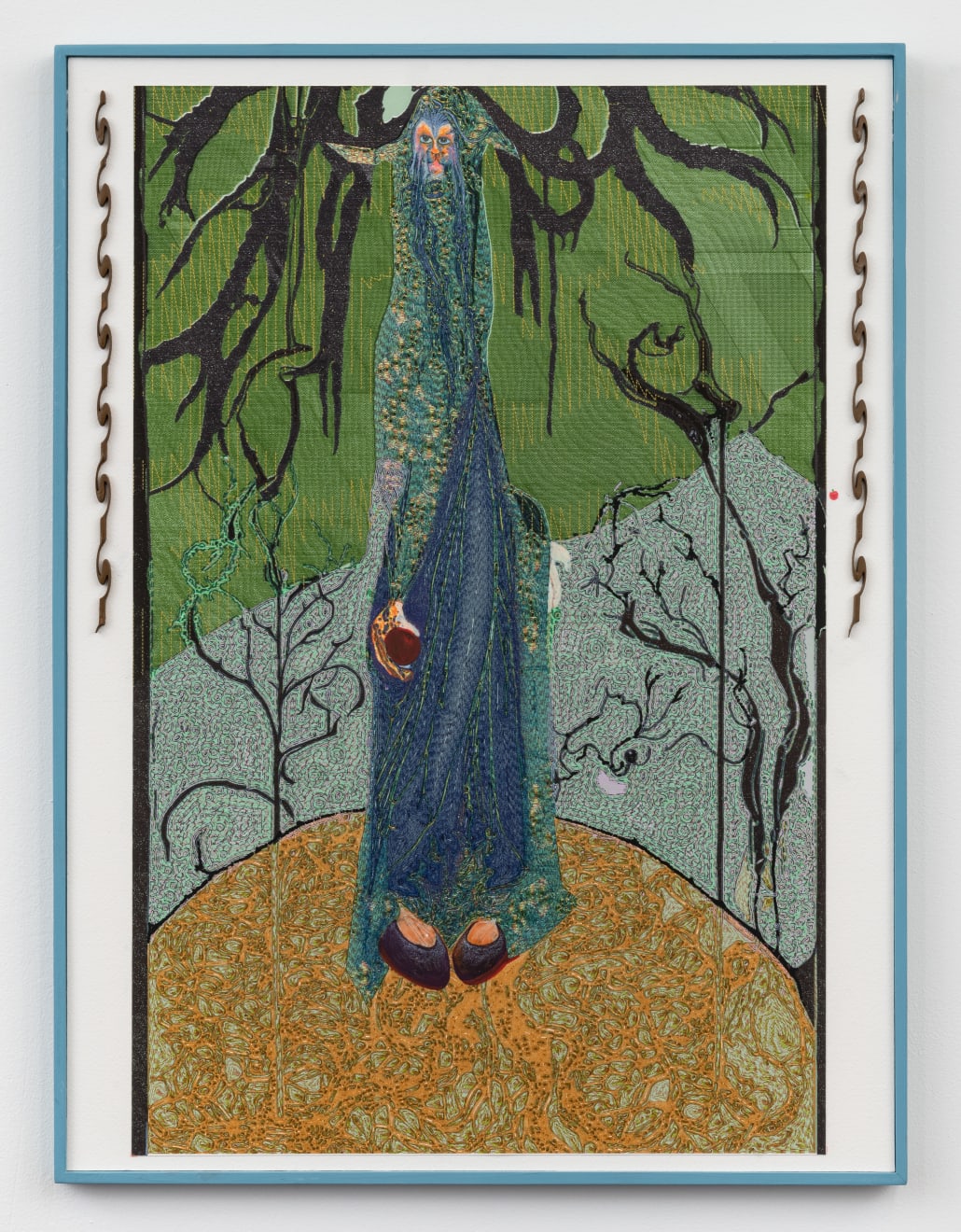 Jacques Louis Vidal, Reaching for Fruit in the Gnarled Garden, 2024