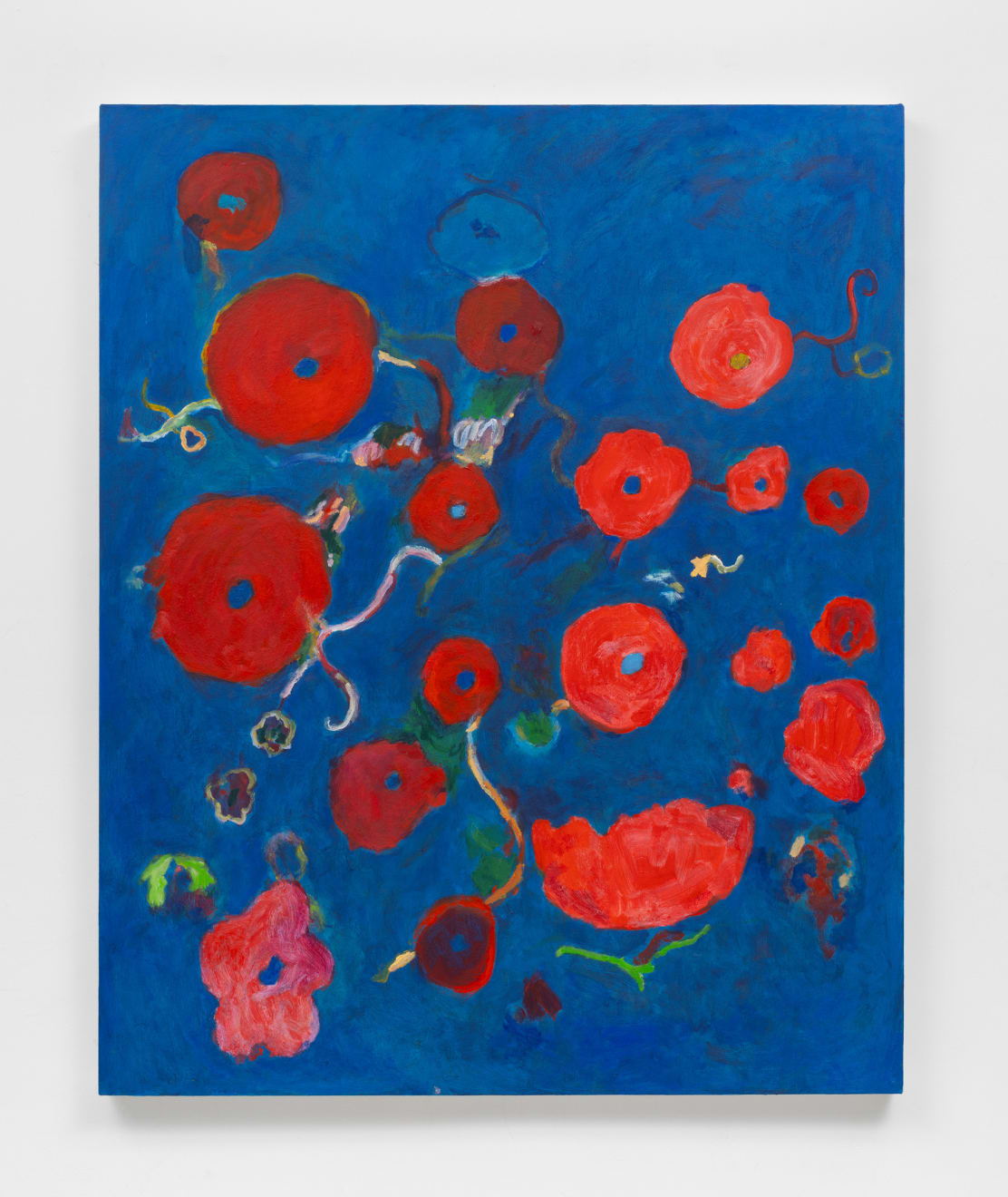 Adrianne Rubenstein, Red and Blue, 2023