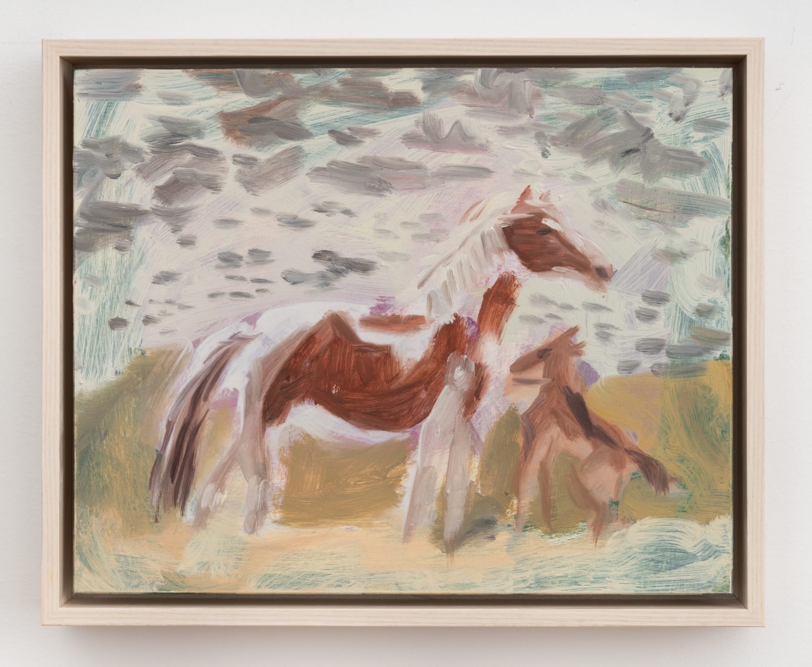 Mari Eastman, Mustangs, Mother and Foal, 2024